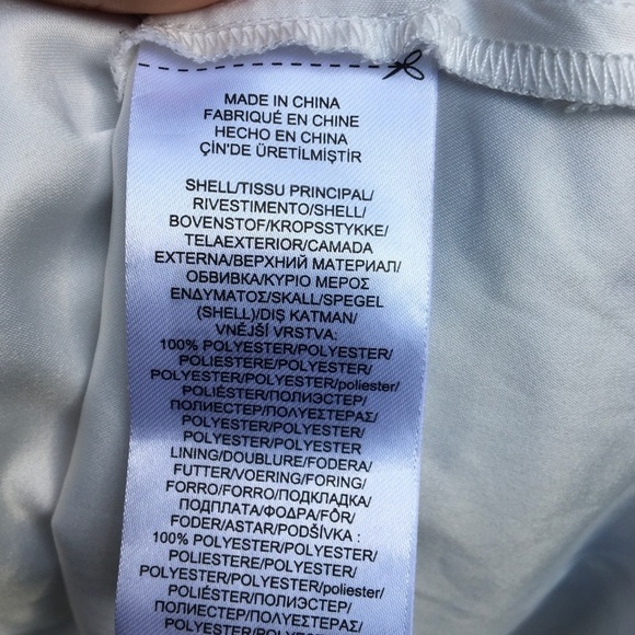 Ralph Lauren Adaleide Floral One Shoulder Midi Dress Cold White Blue Ruffle 12 - Picture 8 of 8